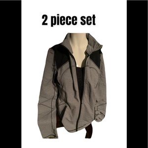 Lululemon sport tank & Jacket 2 pieces